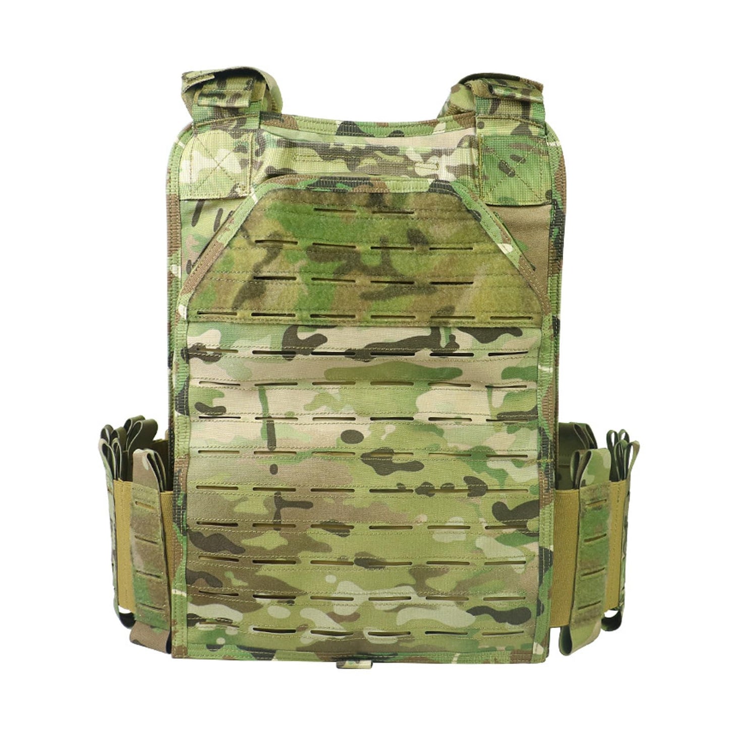 Bravery Tactical Vest - Lightweight MOLLE Quick Release with Magazine Placard