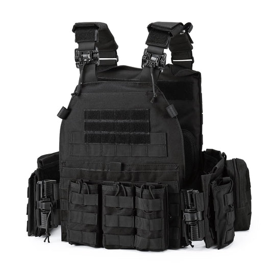 Bravery Tactical Military Vest – MOLLE Airsoft Quick Release Adjustable Modular Design for Men